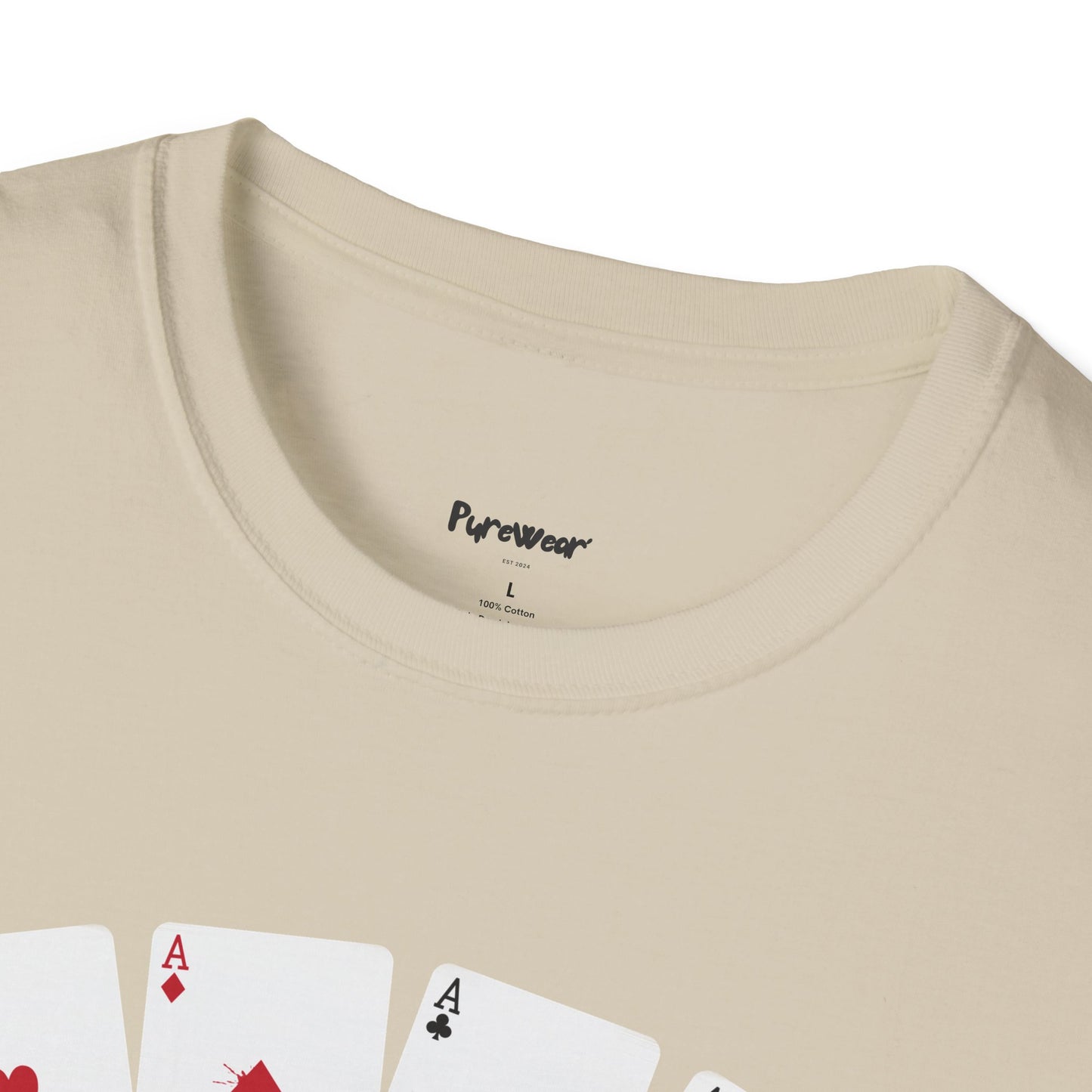Unisex "Bloody Aces" Soft-style Tee