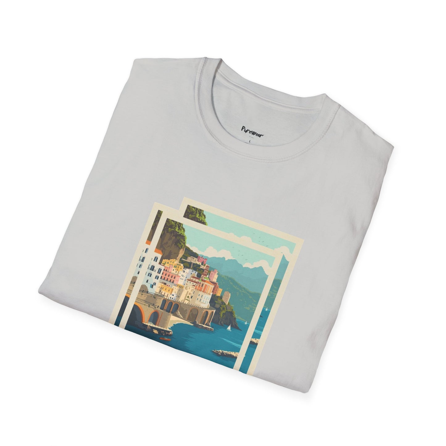 Unisex "ITALY Amalfi Coast" Soft-style Tee