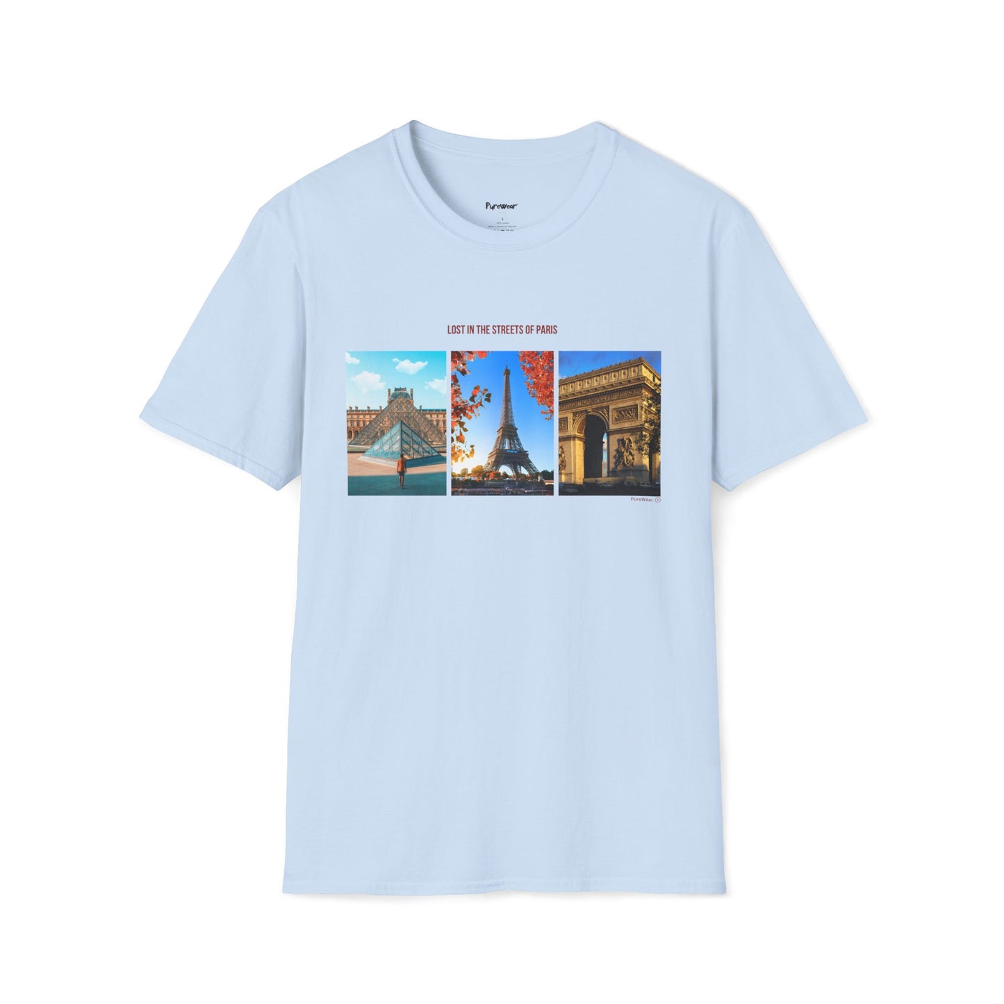 Unisex "Lost in Streets of Paris" Soft-style Tee
