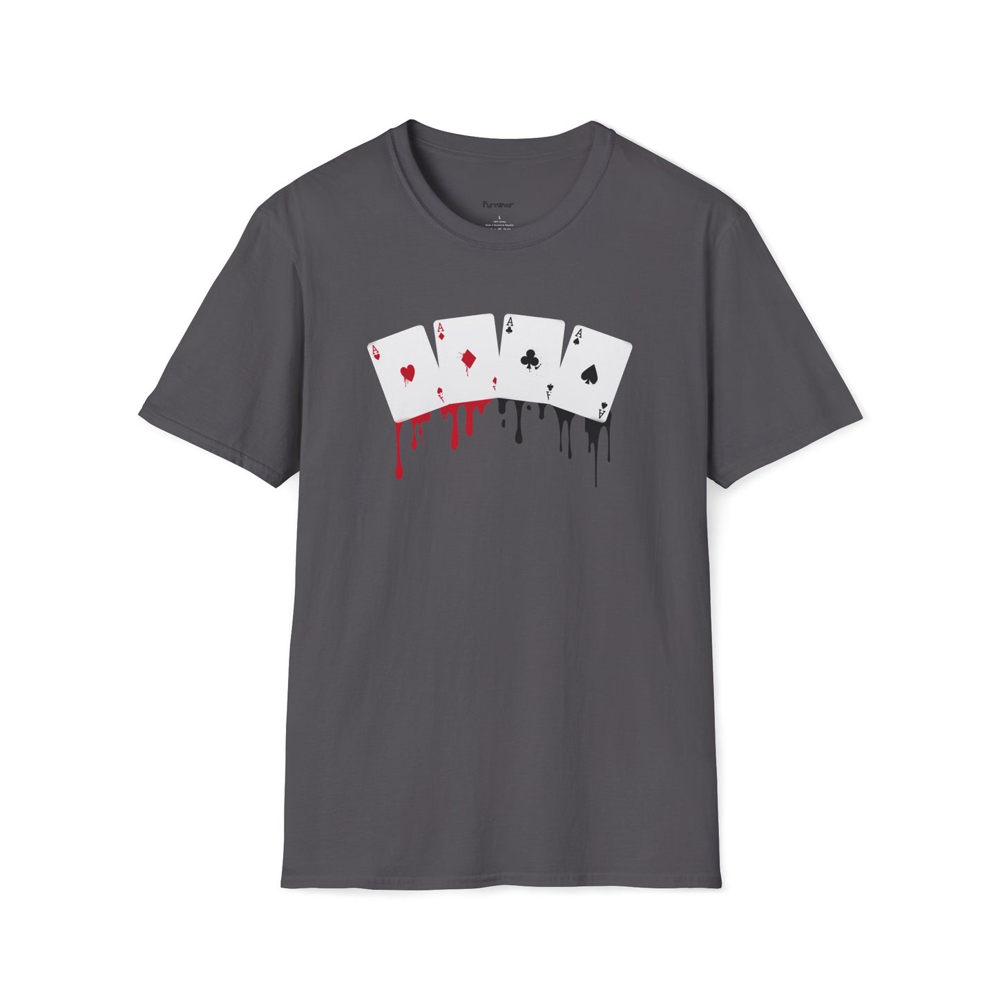 Unisex "Bloody Aces" Soft-style Tee