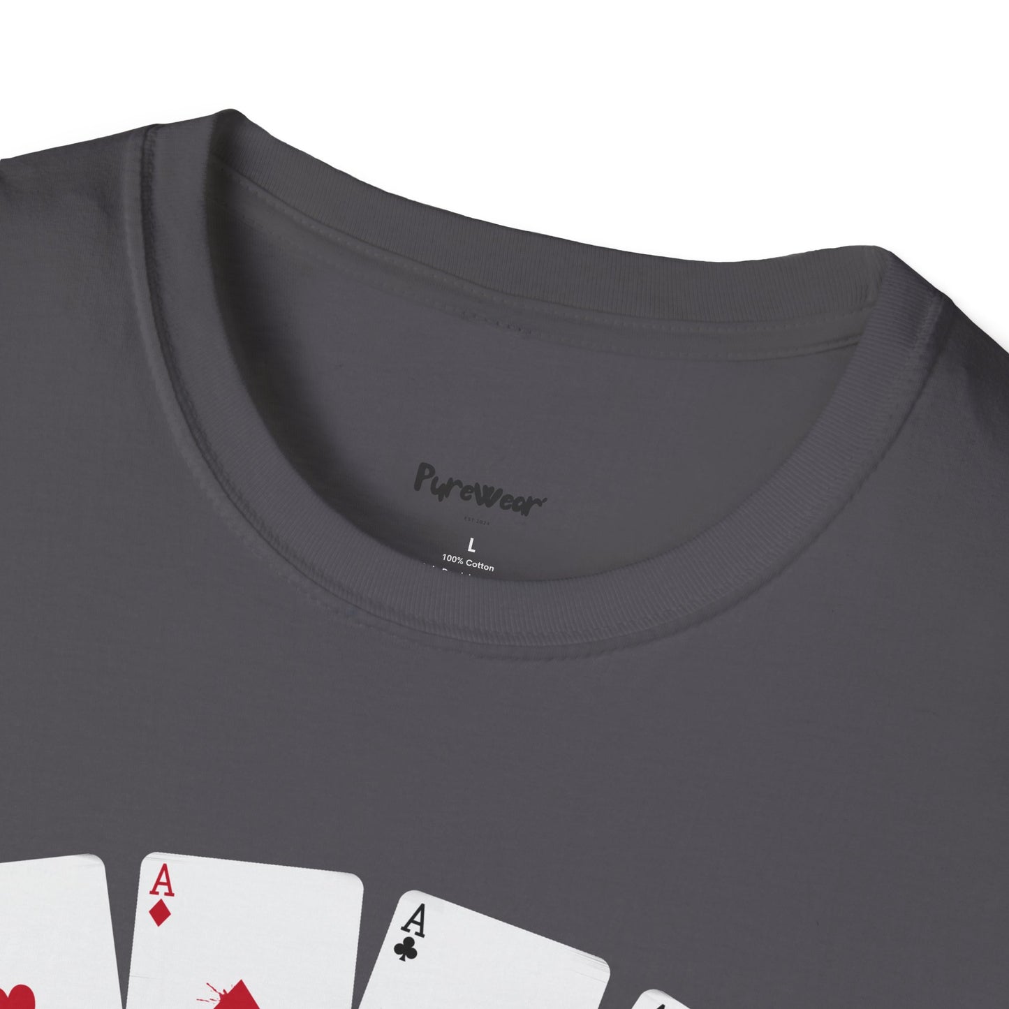 Unisex "Bloody Aces" Soft-style Tee