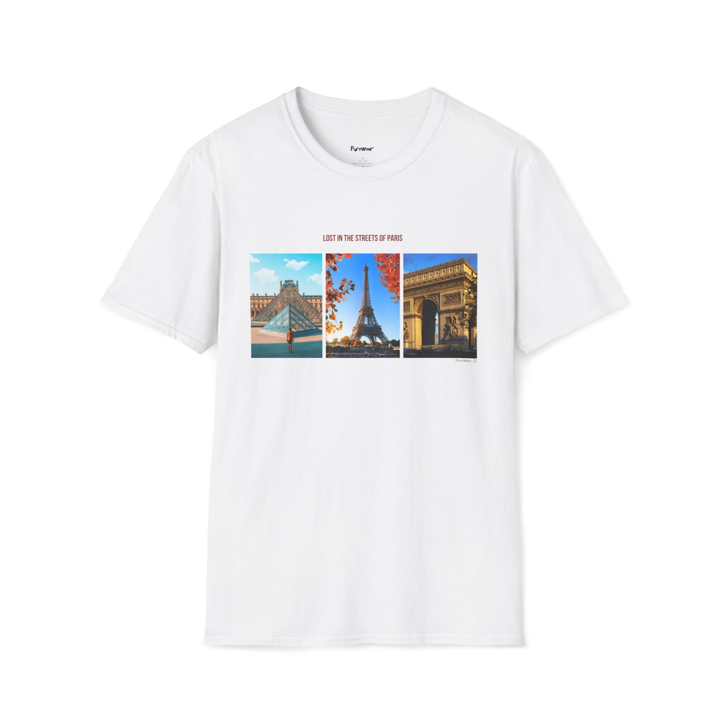 Unisex "Lost in Streets of Paris" Soft-style Tee