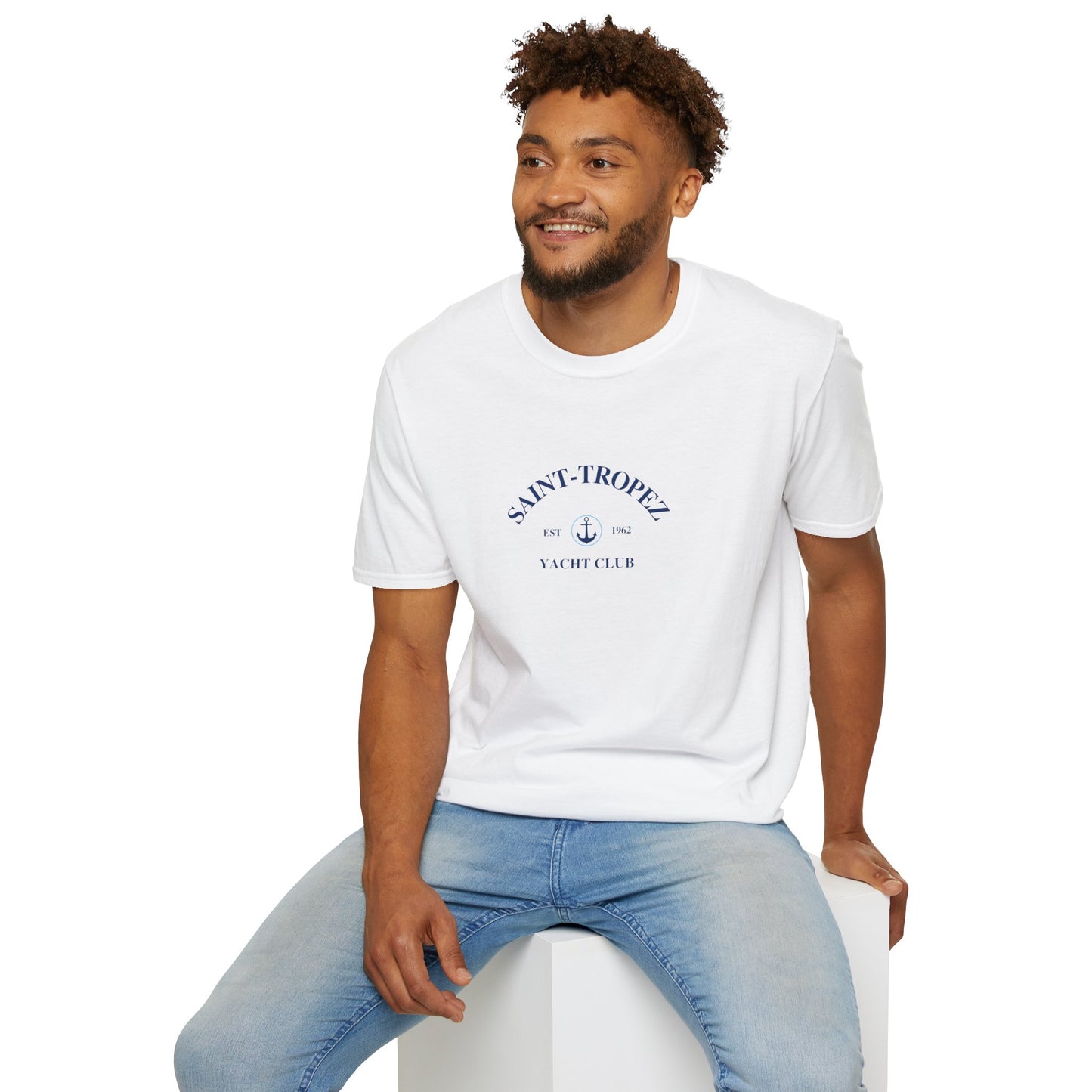 Unisex "Saint-Tropez Yacht Club" Soft-style Tee