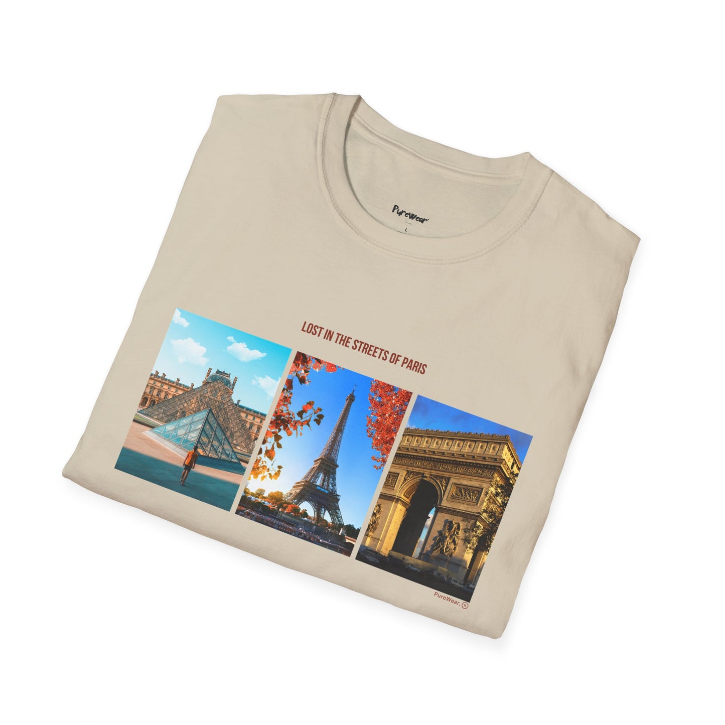 Unisex "Lost in Streets of Paris" Soft-style Tee