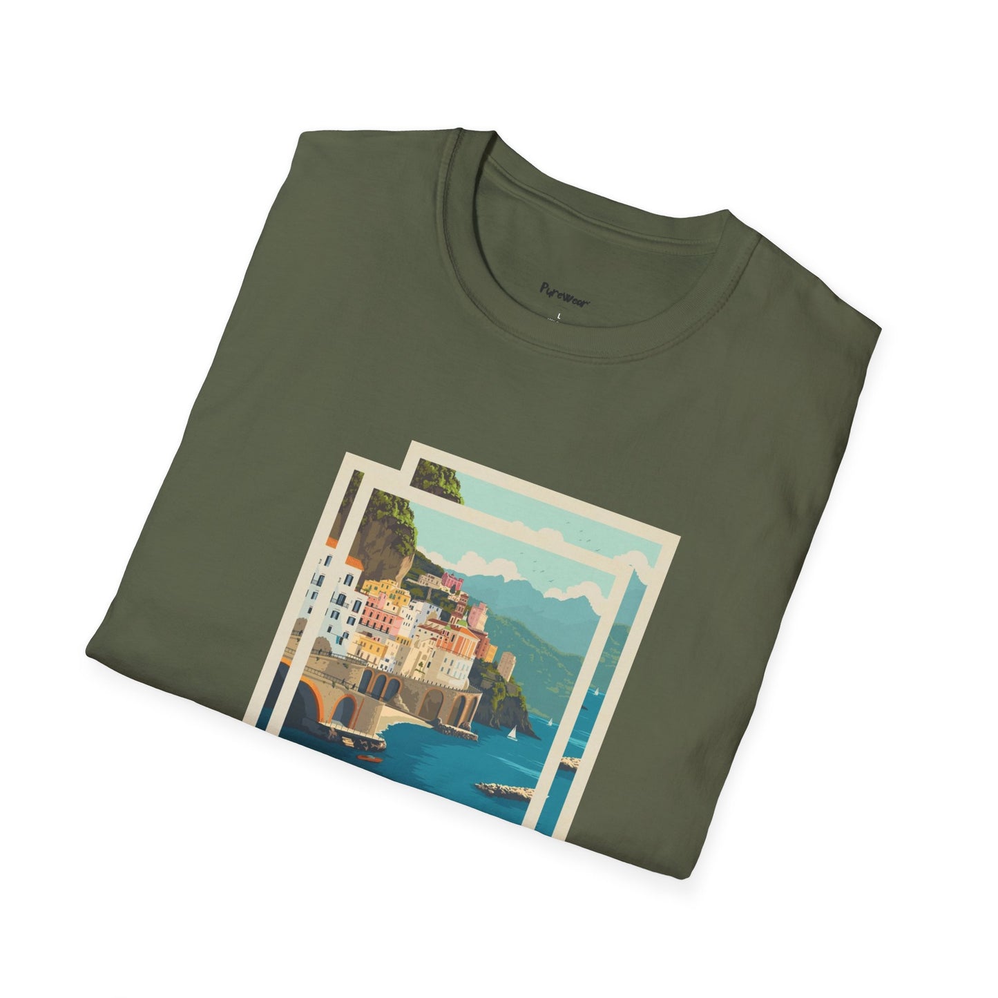 Unisex "ITALY Amalfi Coast" Soft-style Tee