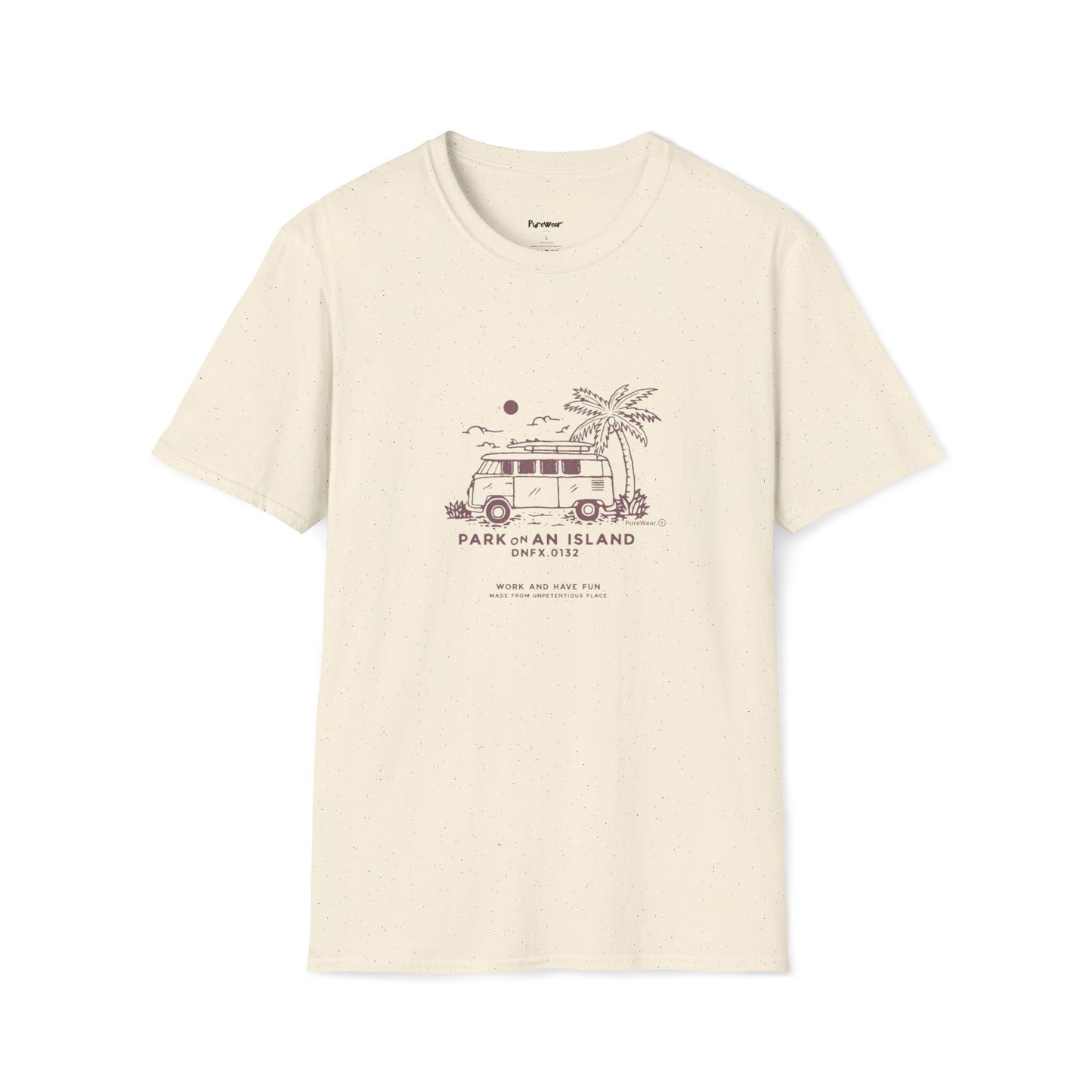 Unisex "Park On An Island" Soft-style Tee
