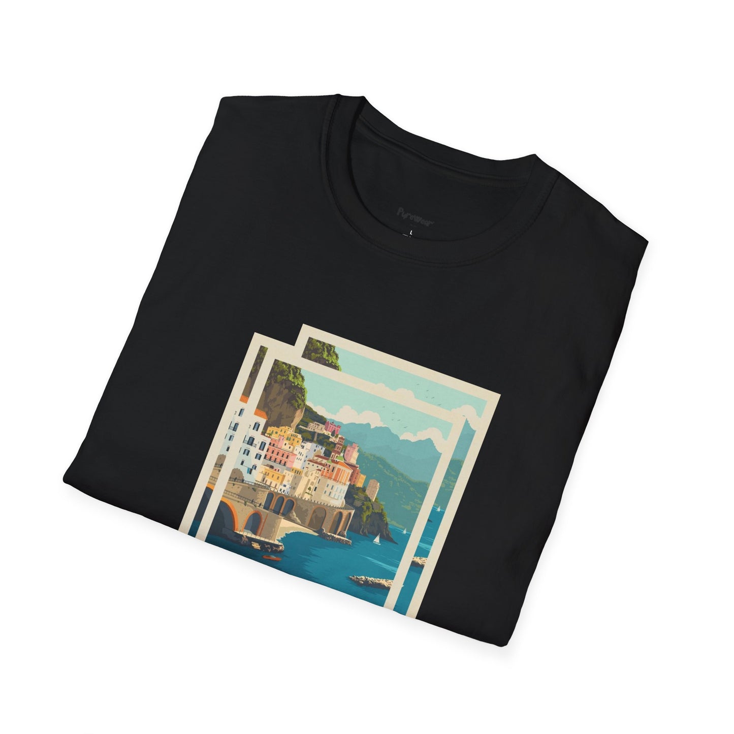 Unisex "ITALY Amalfi Coast" Soft-style Tee