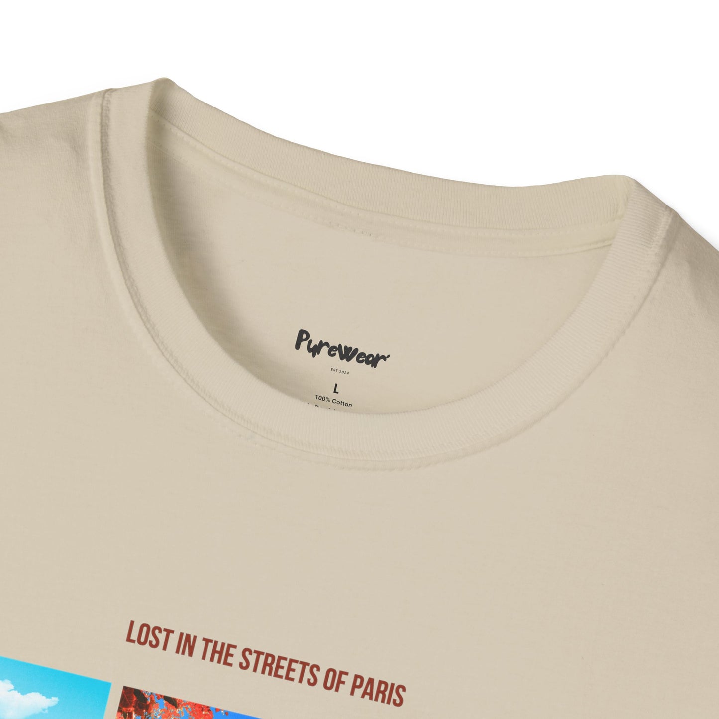 Unisex "Lost in Streets of Paris" Soft-style Tee