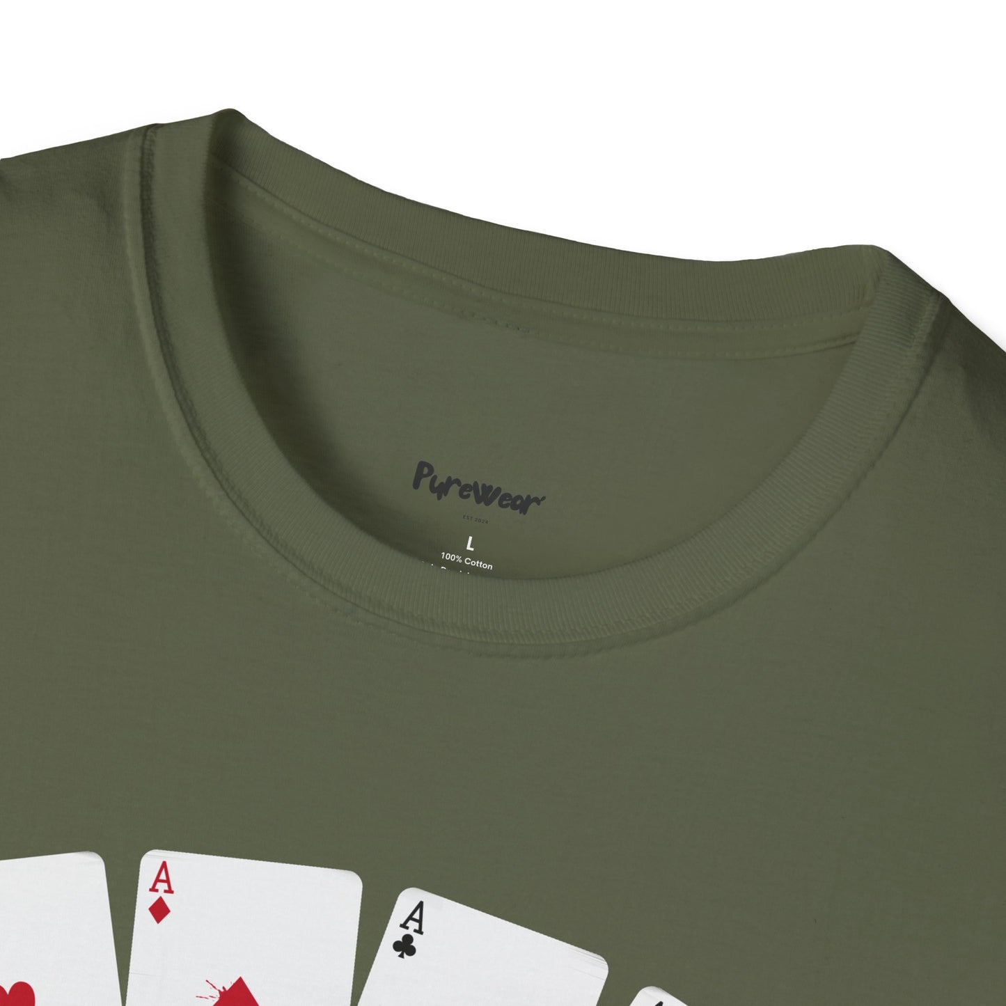 Unisex "Bloody Aces" Soft-style Tee