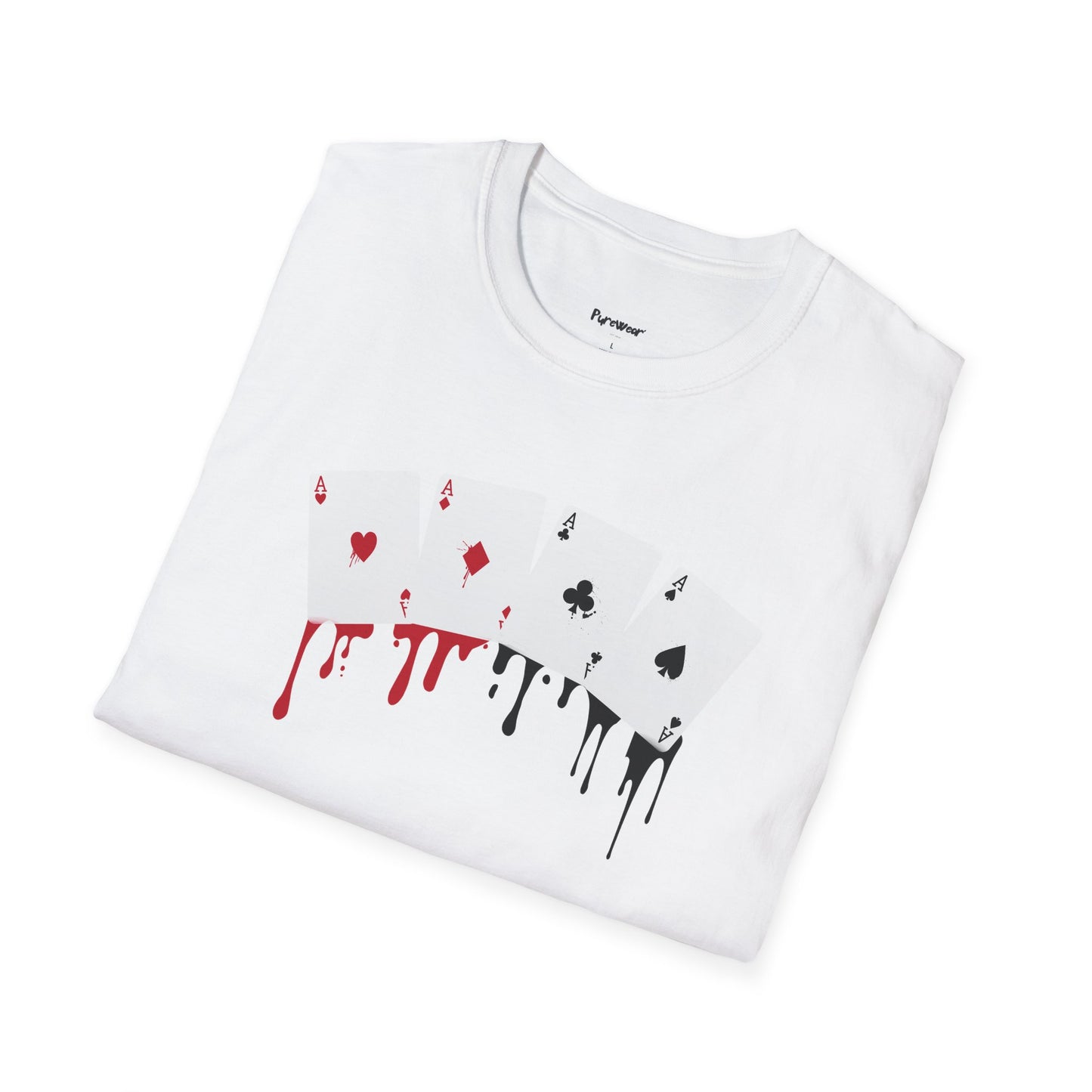 Unisex "Bloody Aces" Soft-style Tee