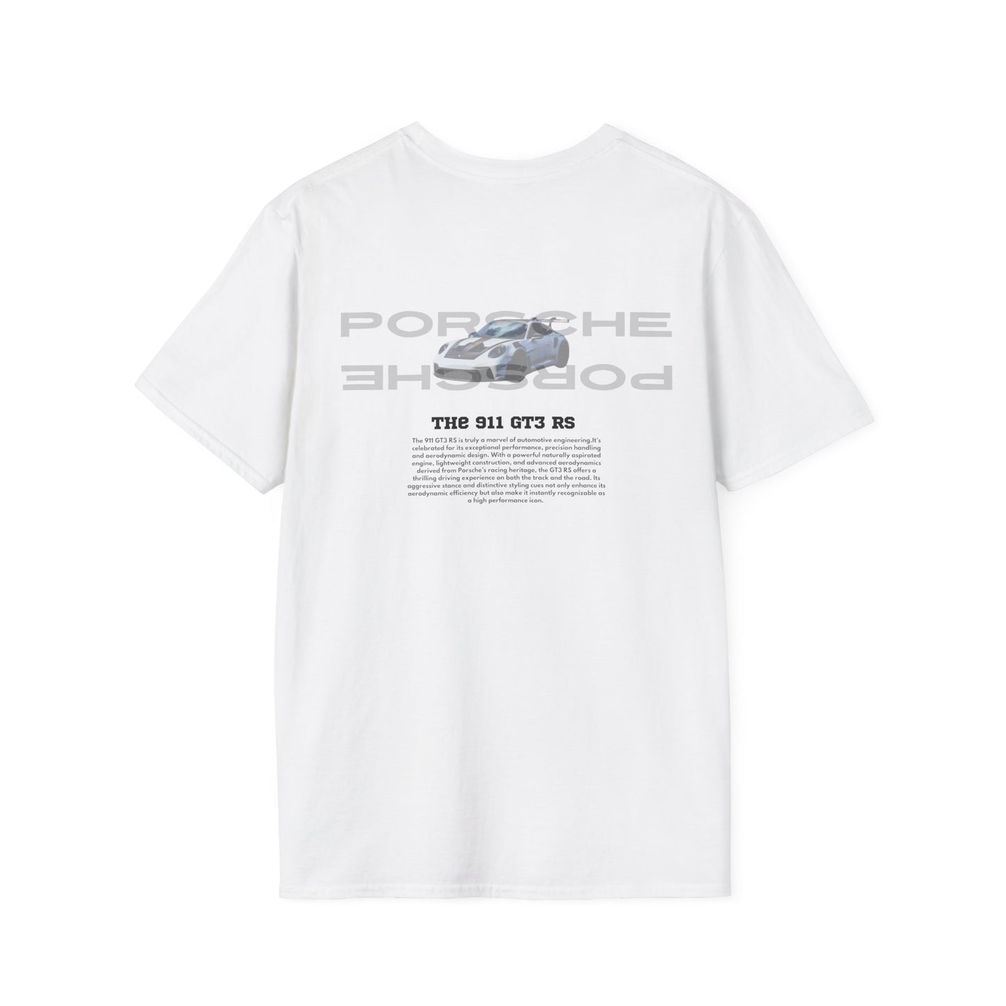 Unisex "Porsche 911 GT3 RS Design" Soft-style Tee