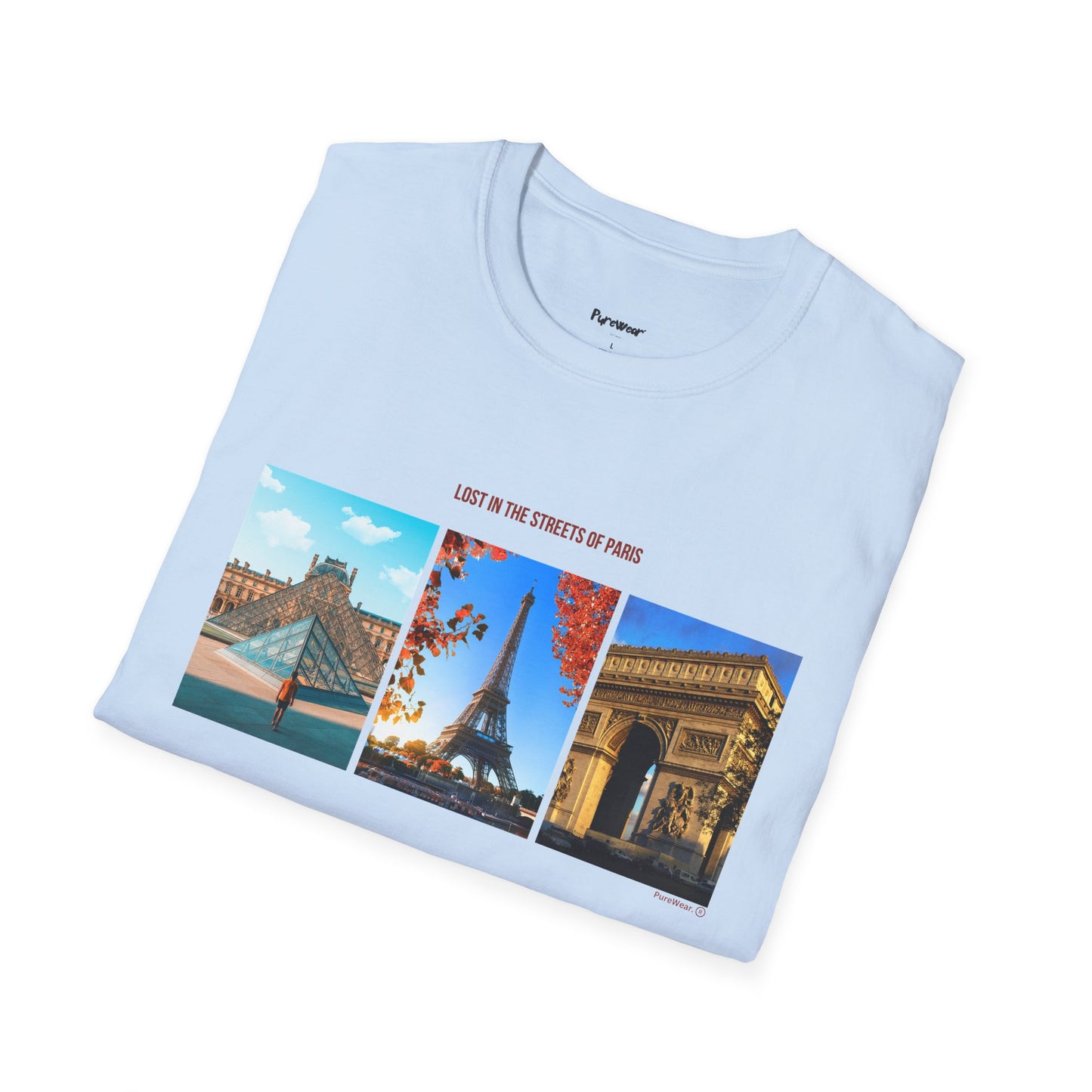 Unisex "Lost in Streets of Paris" Soft-style Tee