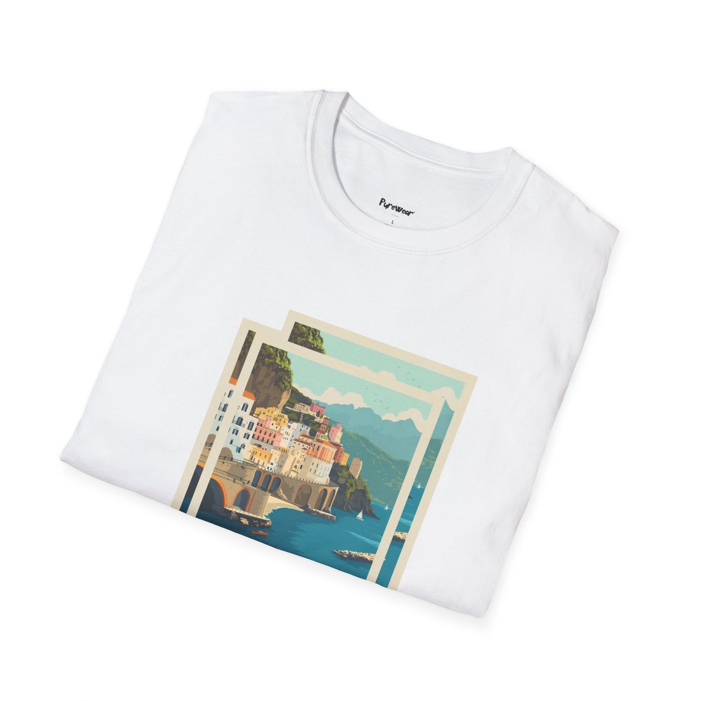 Unisex "ITALY Amalfi Coast" Soft-style Tee