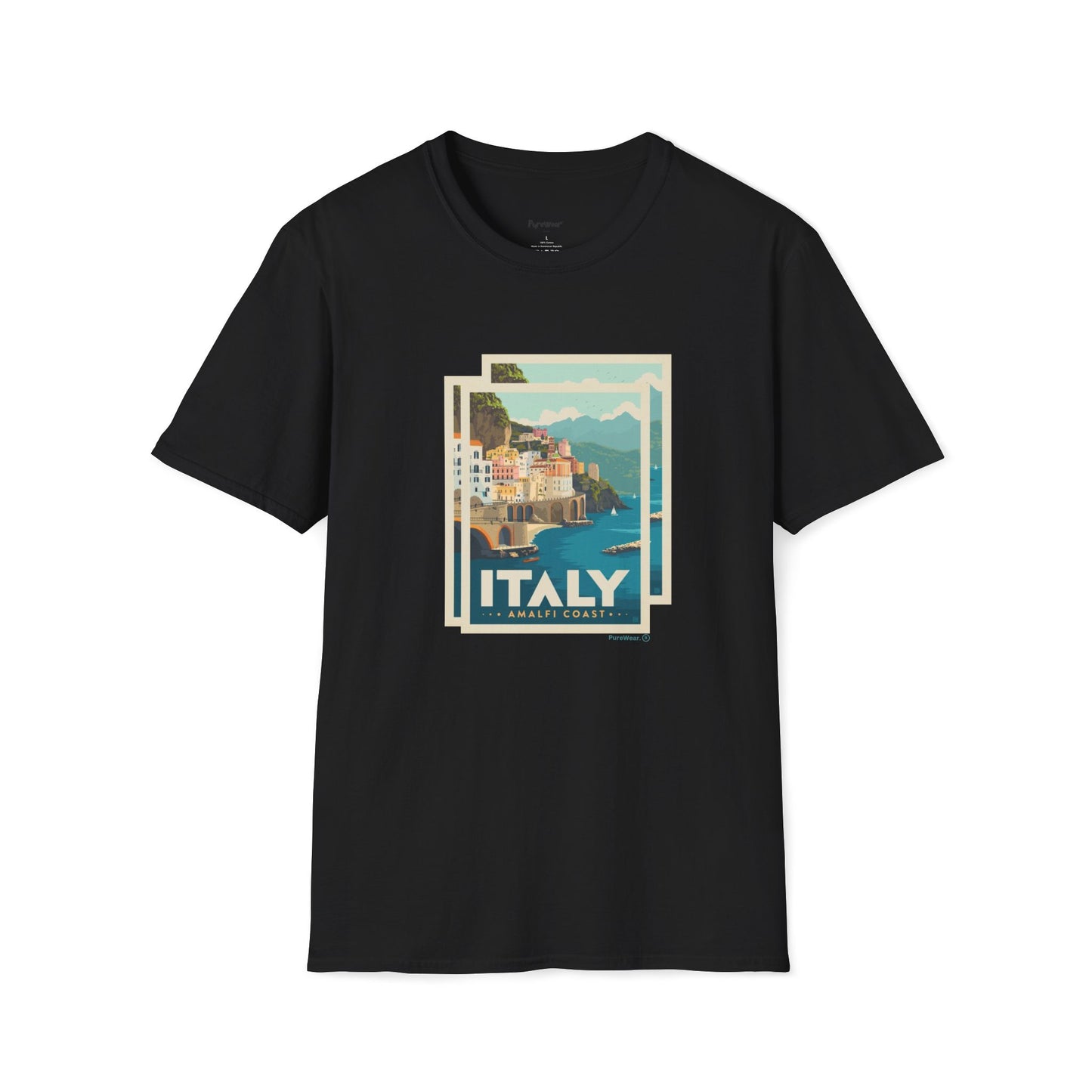 Unisex "ITALY Amalfi Coast" Soft-style Tee