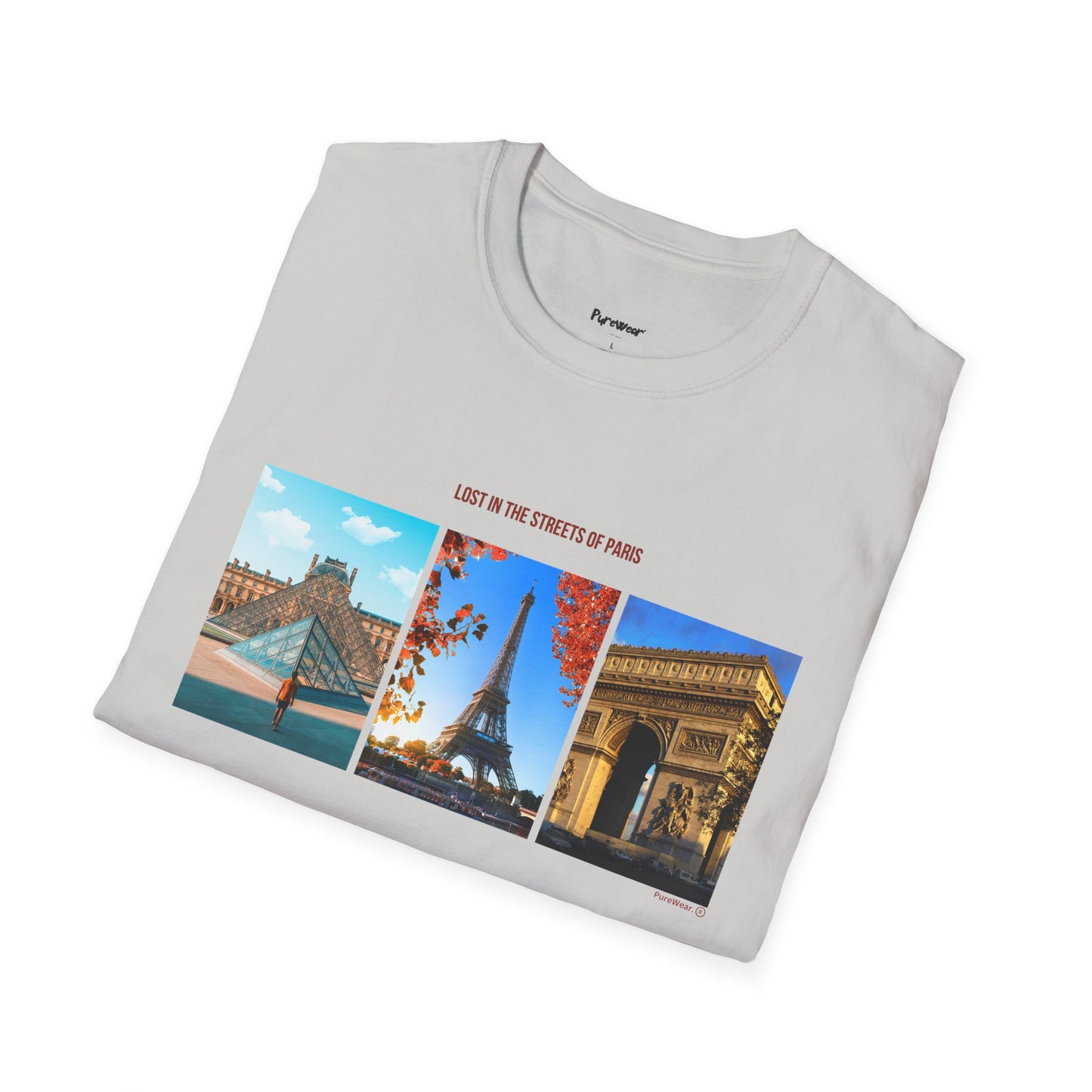 Unisex "Lost in Streets of Paris" Soft-style Tee
