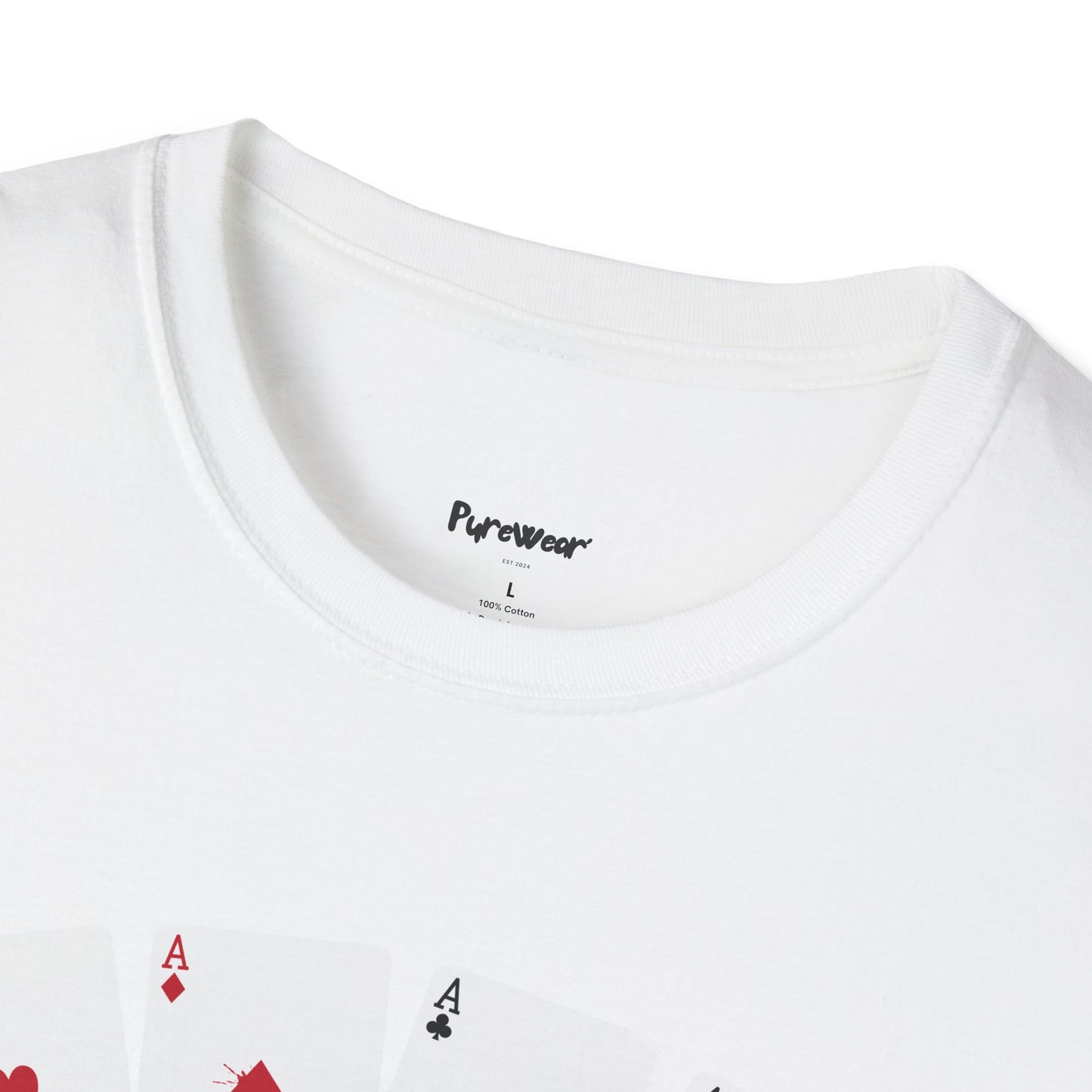 Unisex "Bloody Aces" Soft-style Tee