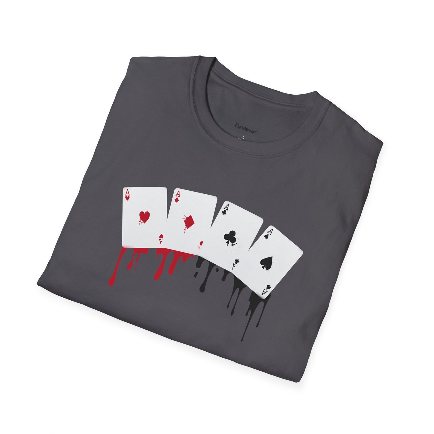 Unisex "Bloody Aces" Soft-style Tee