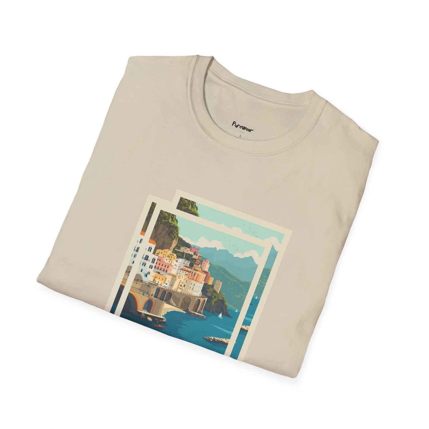 Unisex "ITALY Amalfi Coast" Soft-style Tee