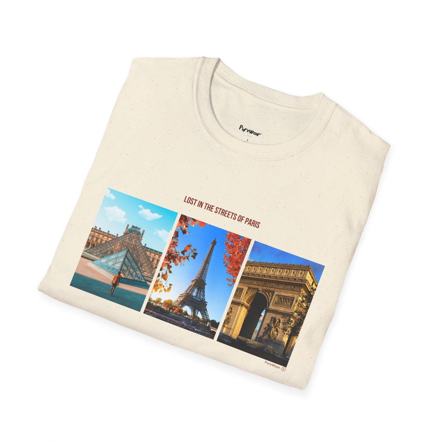 Unisex "Lost in Streets of Paris" Soft-style Tee