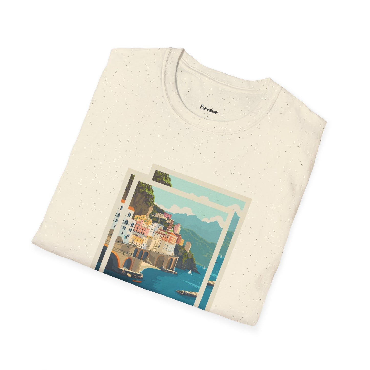 Unisex "ITALY Amalfi Coast" Soft-style Tee