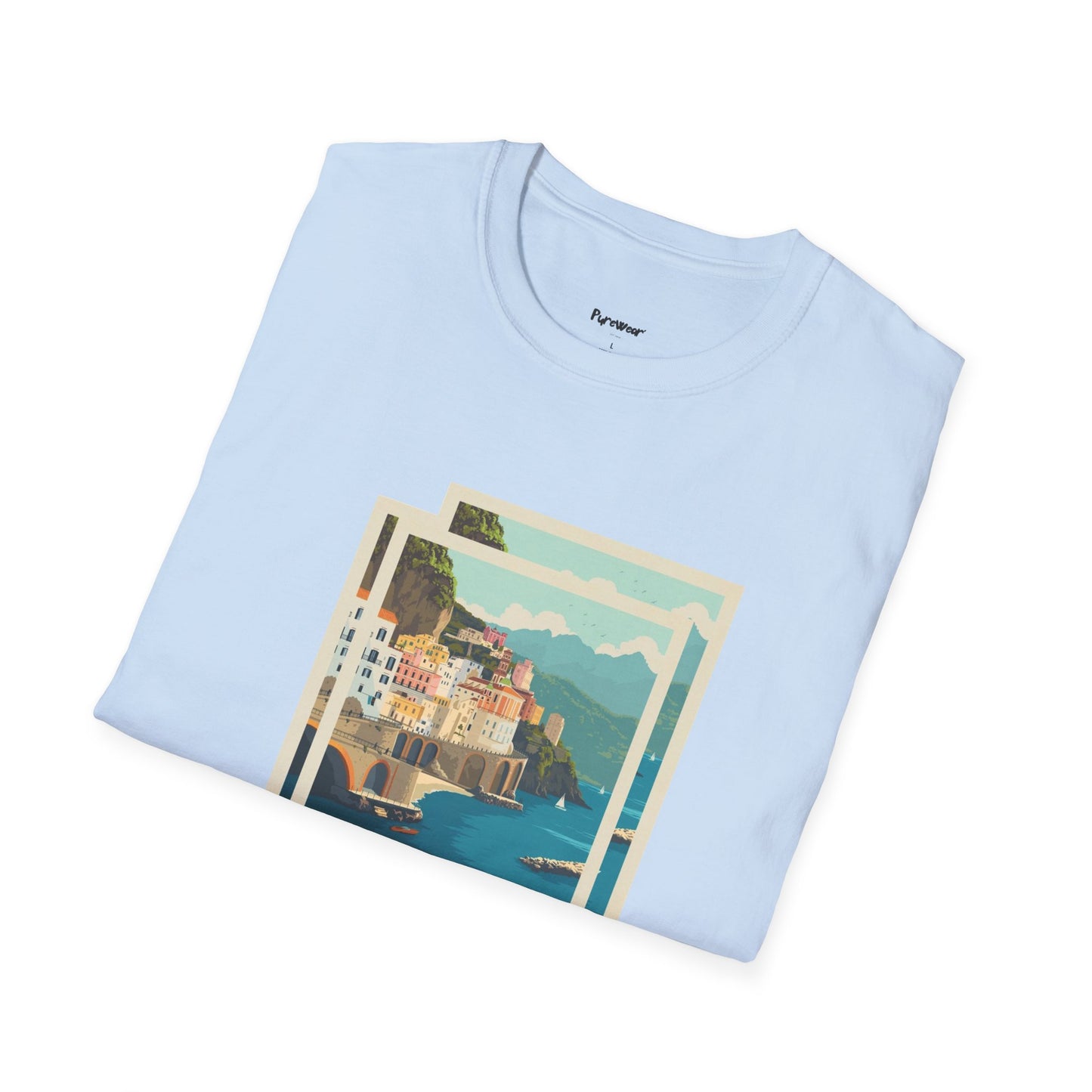 Unisex "ITALY Amalfi Coast" Soft-style Tee