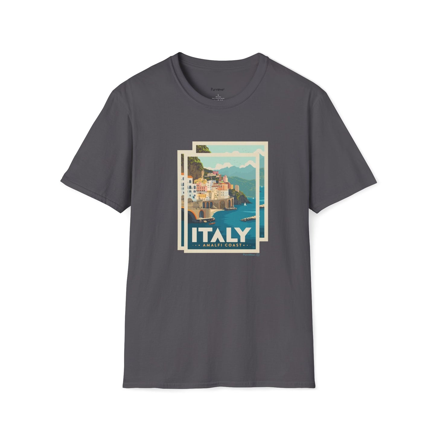 Unisex "ITALY Amalfi Coast" Soft-style Tee