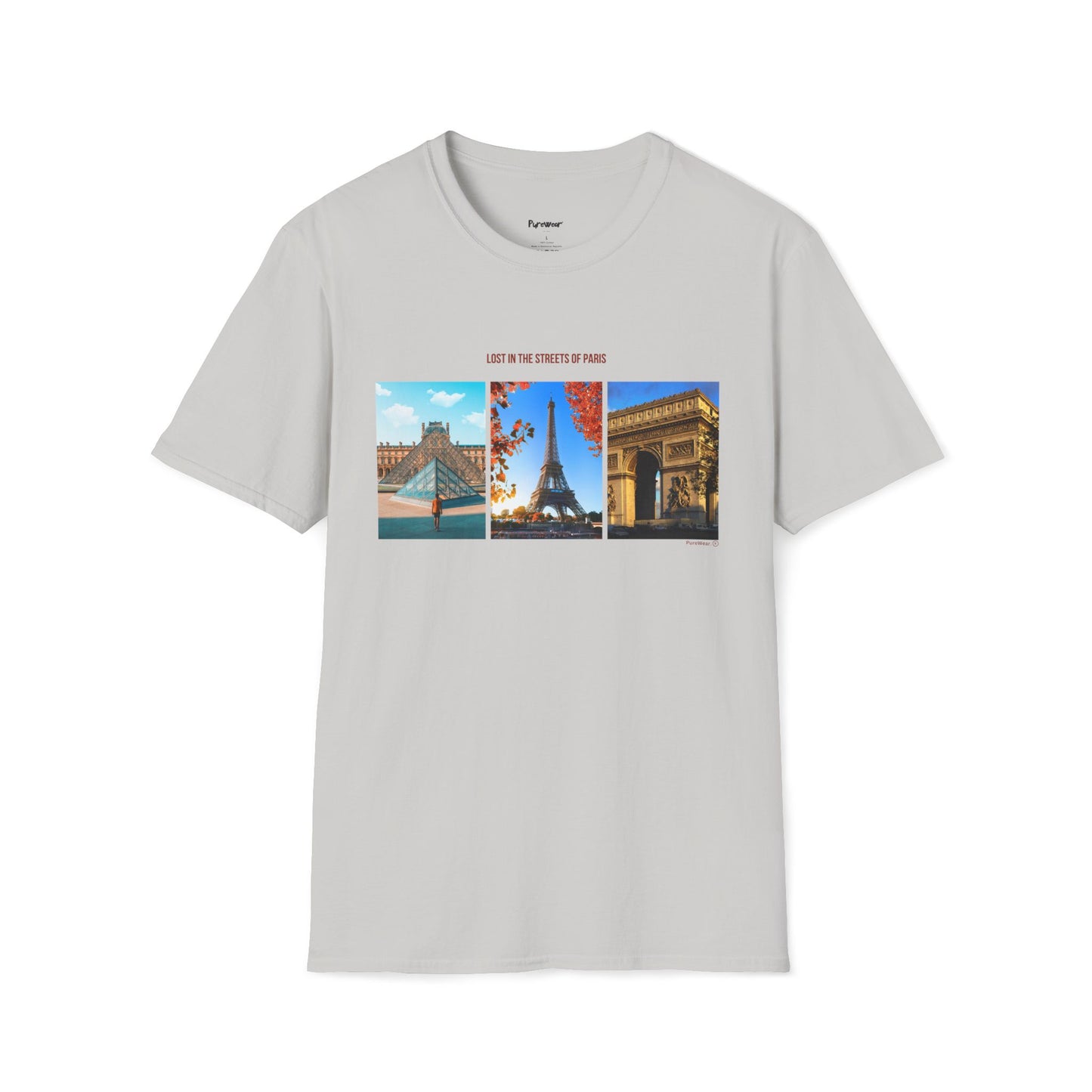 Unisex "Lost in Streets of Paris" Soft-style Tee