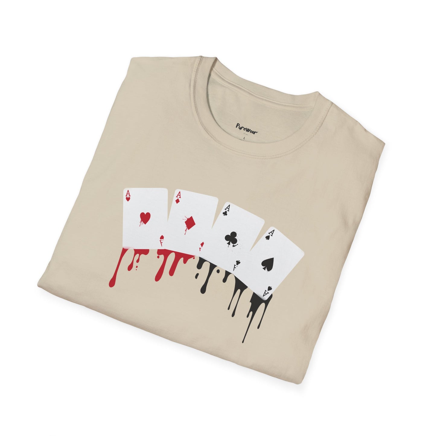 Unisex "Bloody Aces" Soft-style Tee