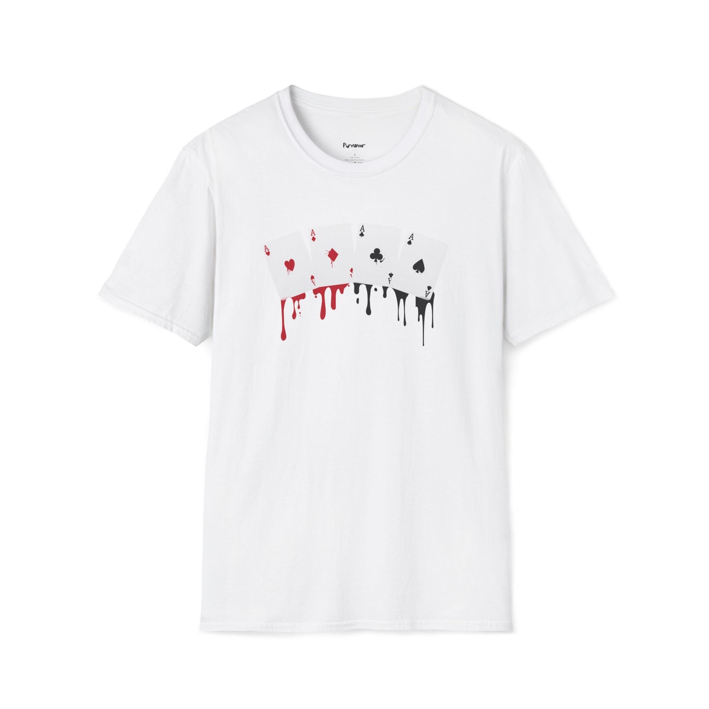 Unisex "Bloody Aces" Soft-style Tee