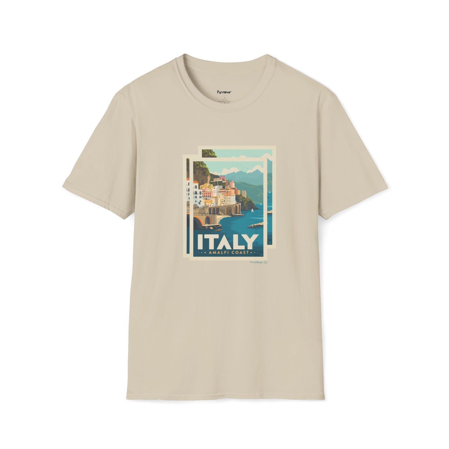 Unisex "ITALY Amalfi Coast" Soft-style Tee