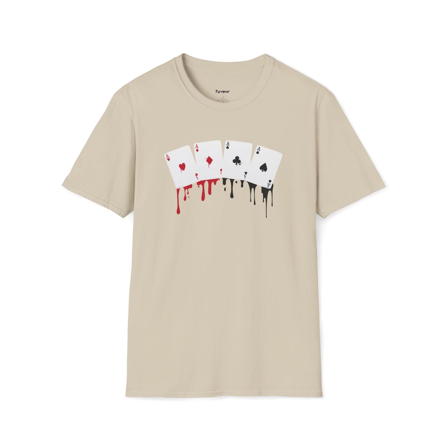 Unisex "Bloody Aces" Soft-style Tee