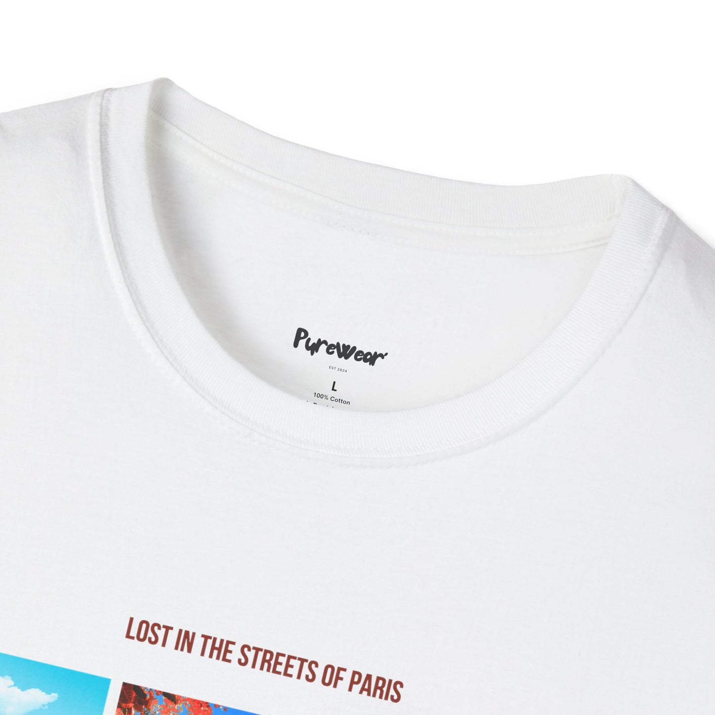 Unisex "Lost in Streets of Paris" Soft-style Tee