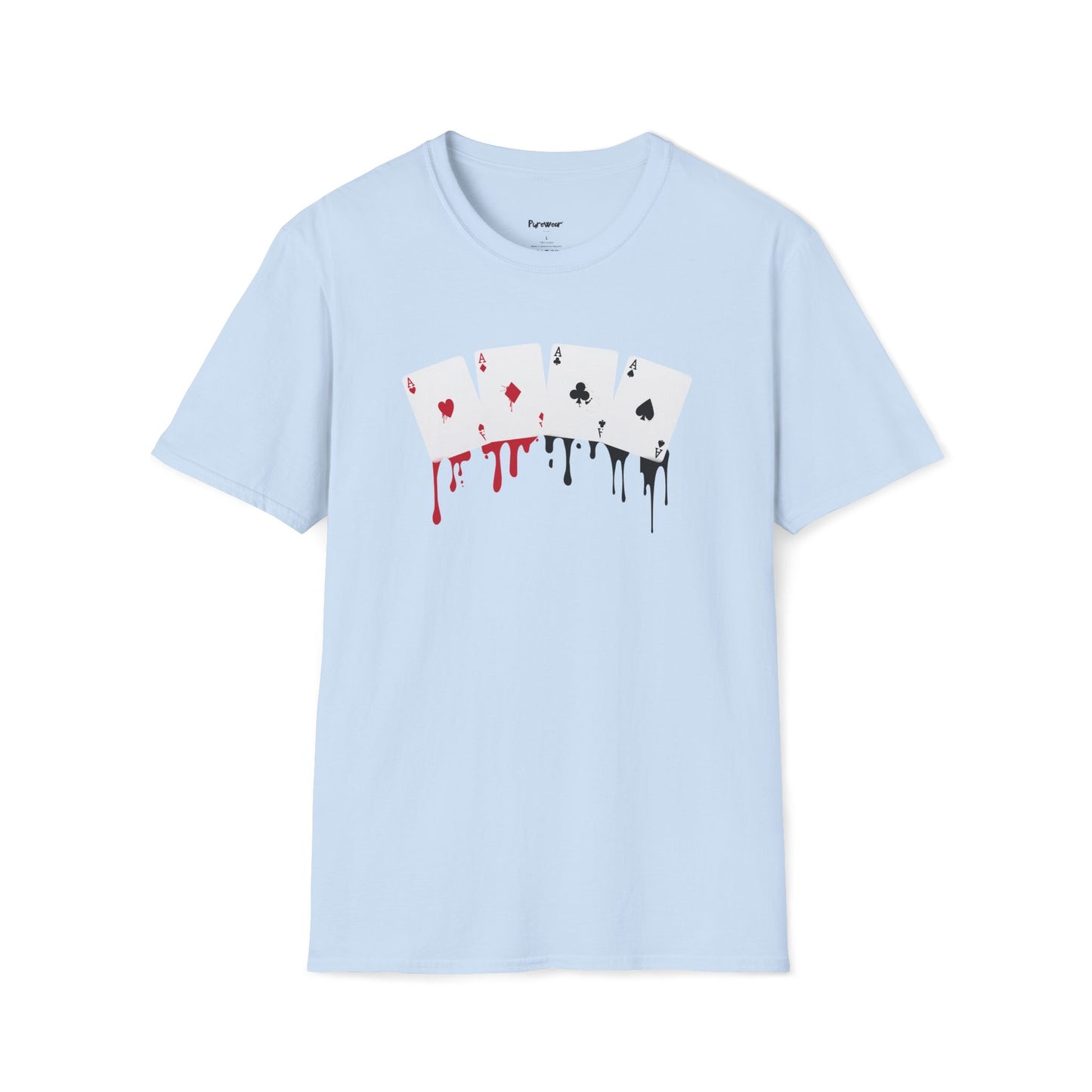 Unisex "Bloody Aces" Soft-style Tee