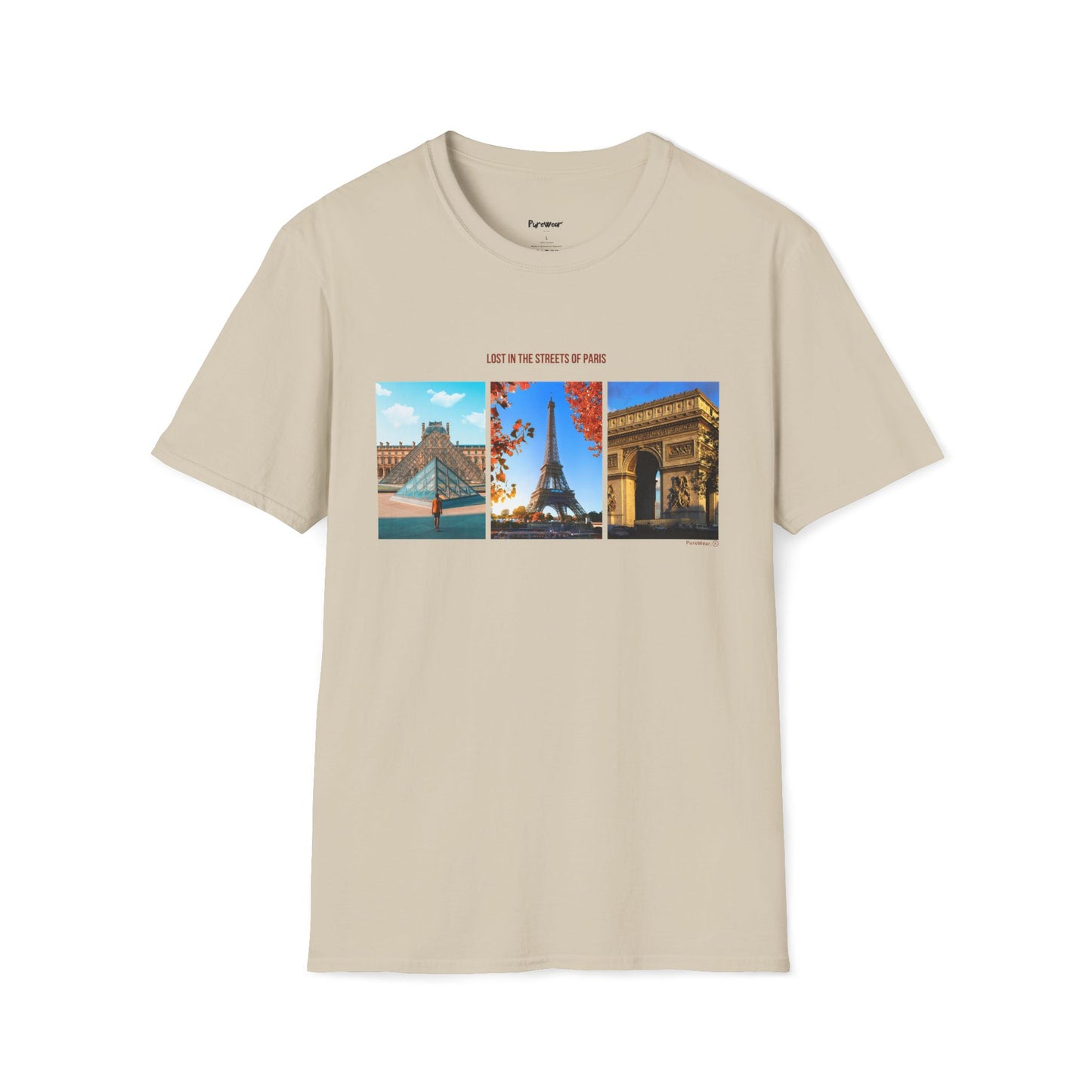 Unisex "Lost in Streets of Paris" Soft-style Tee