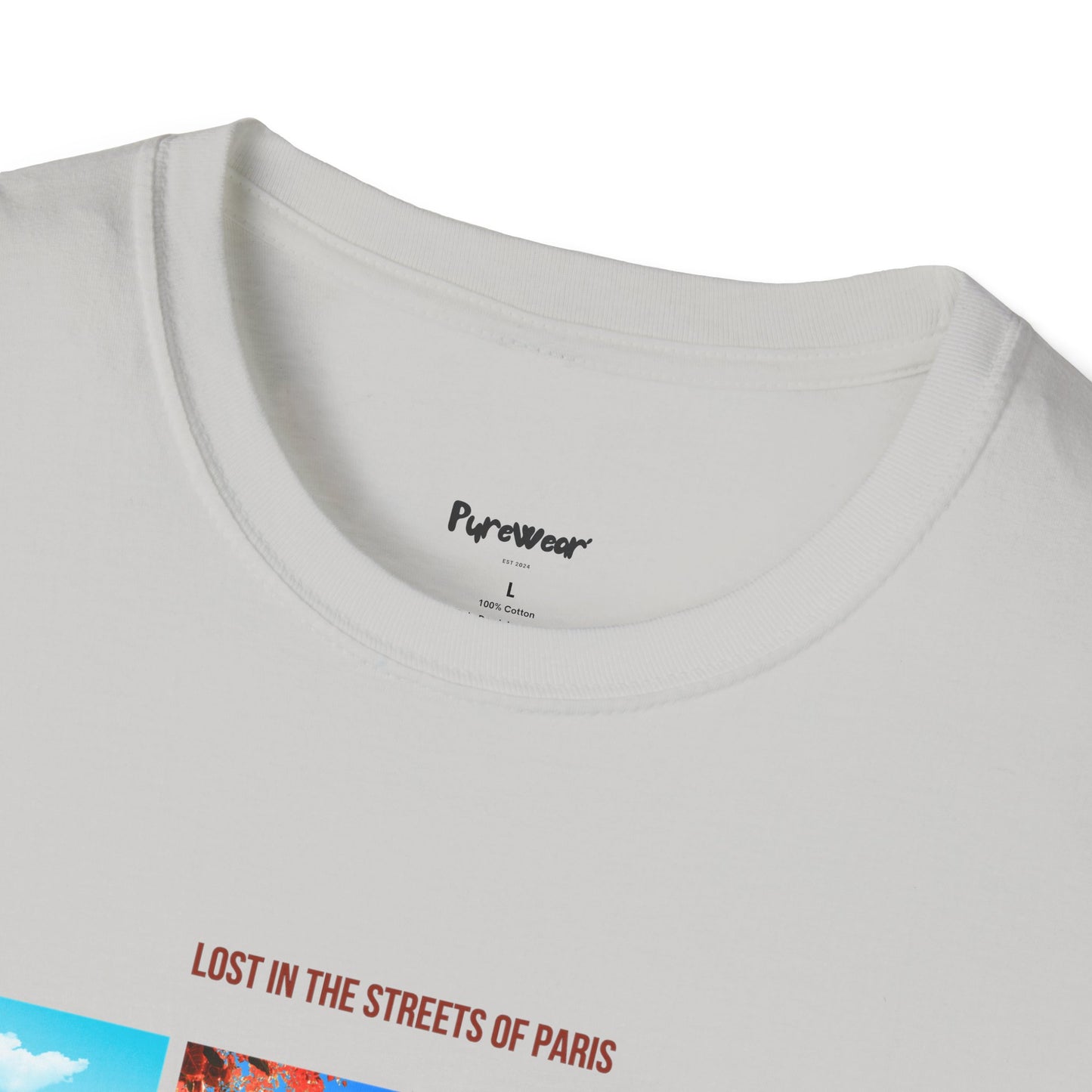 Unisex "Lost in Streets of Paris" Soft-style Tee