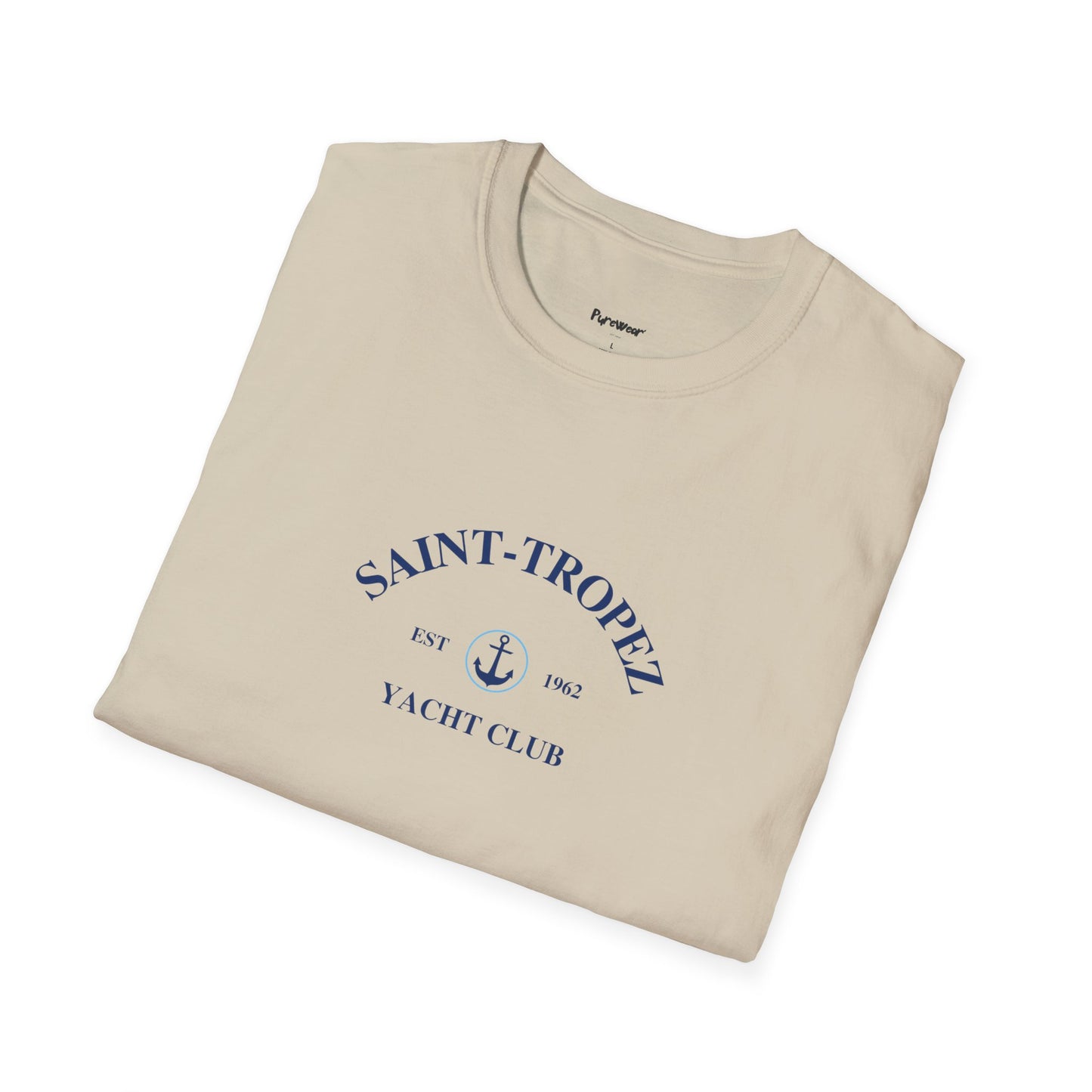 Unisex "Saint-Tropez Yacht Club" Soft-style Tee