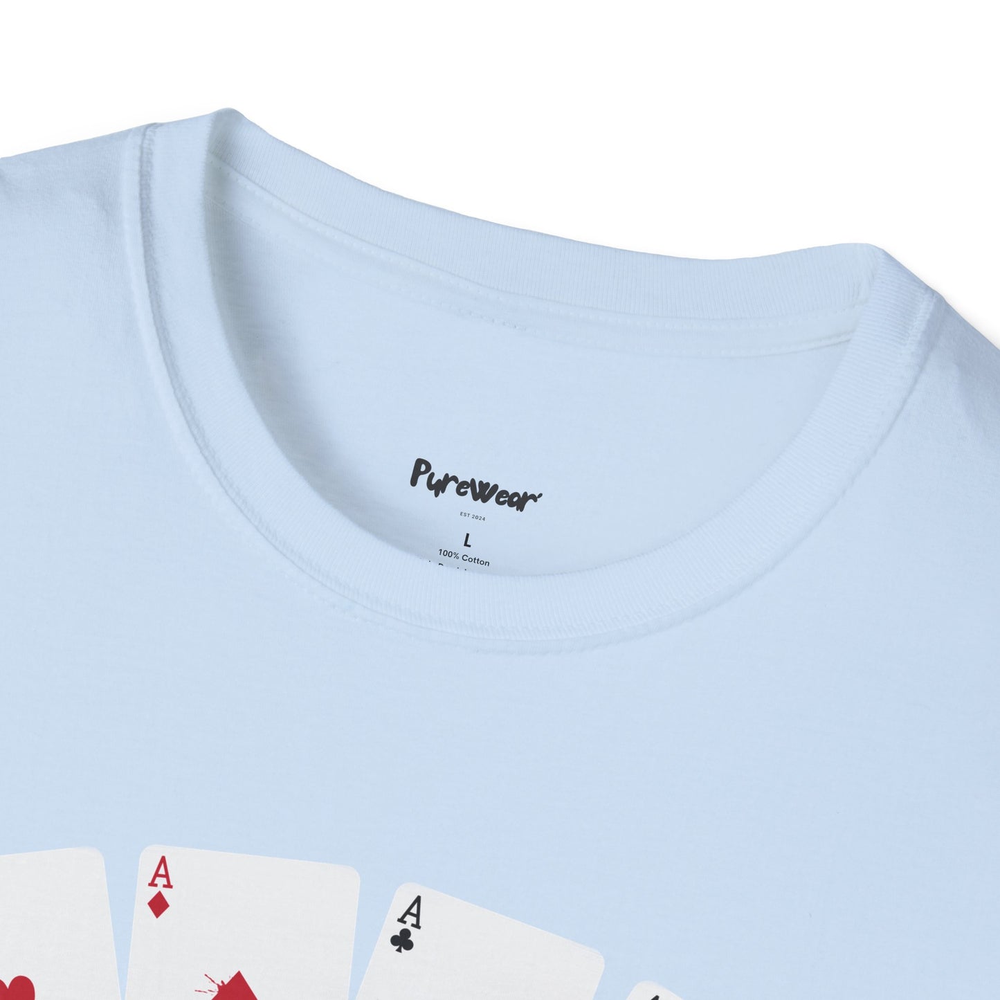 Unisex "Bloody Aces" Soft-style Tee