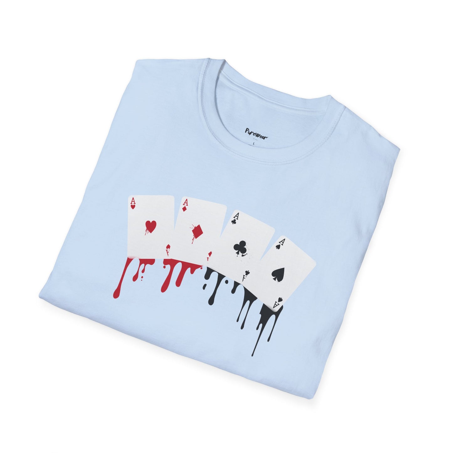 Unisex "Bloody Aces" Soft-style Tee