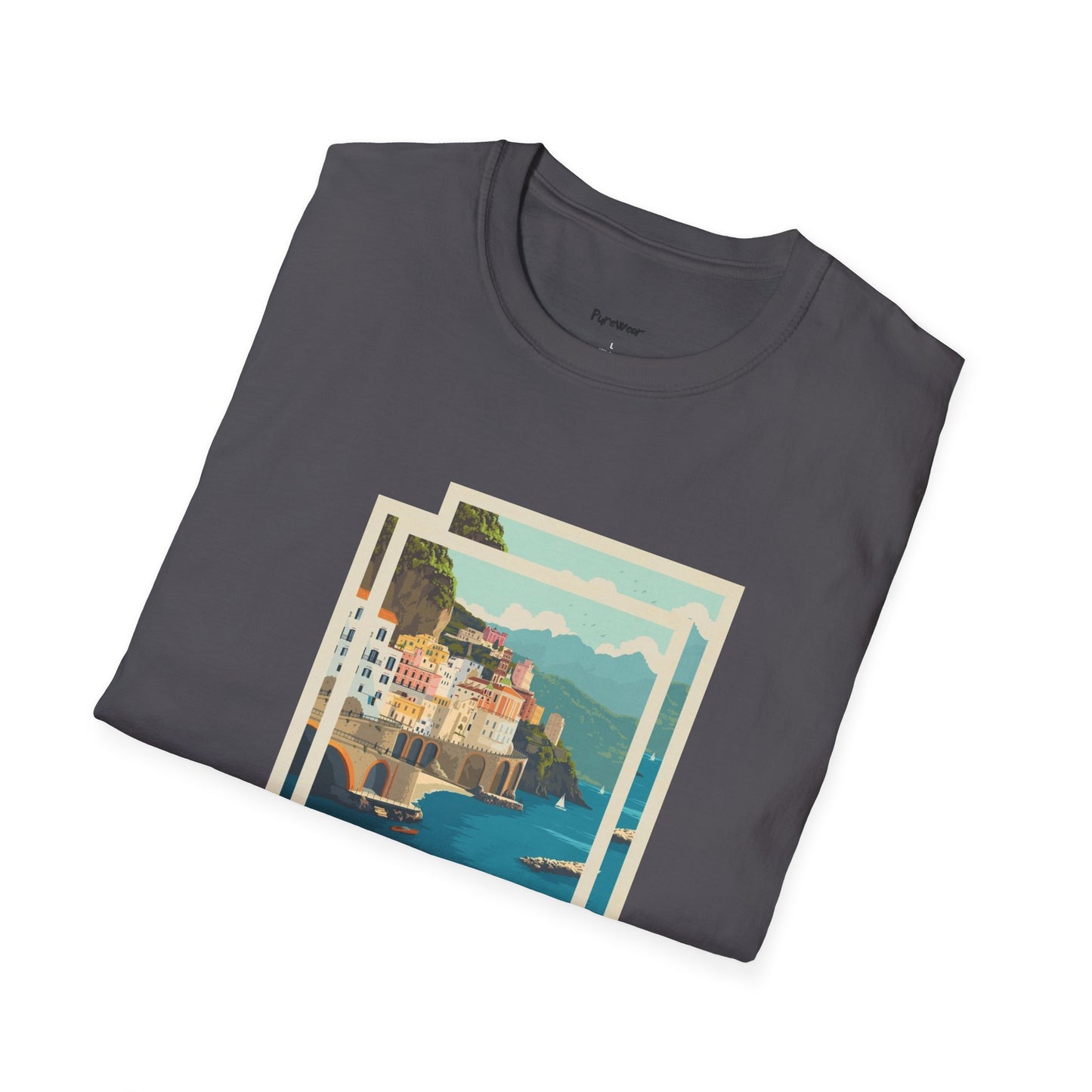Unisex "ITALY Amalfi Coast" Soft-style Tee