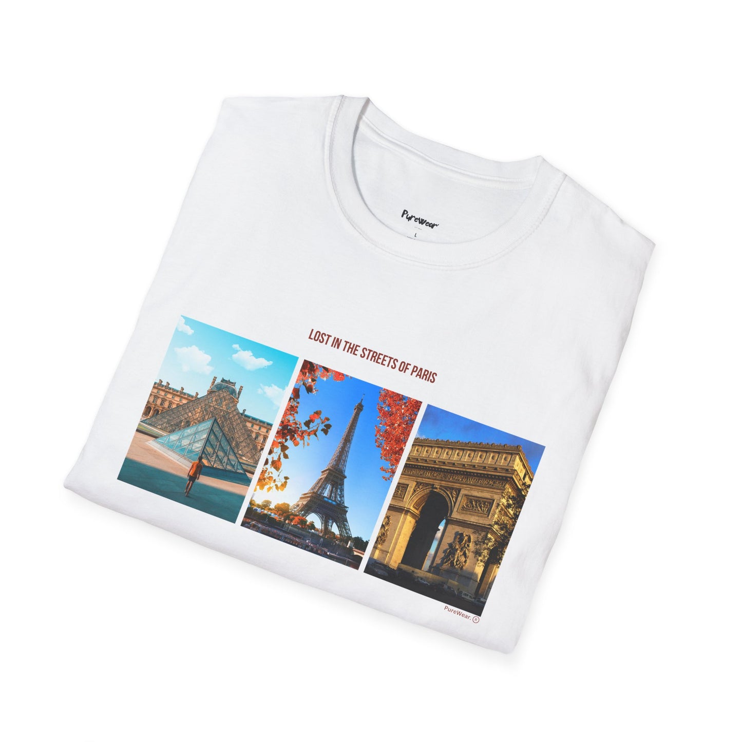 Unisex "Lost in Streets of Paris" Soft-style Tee