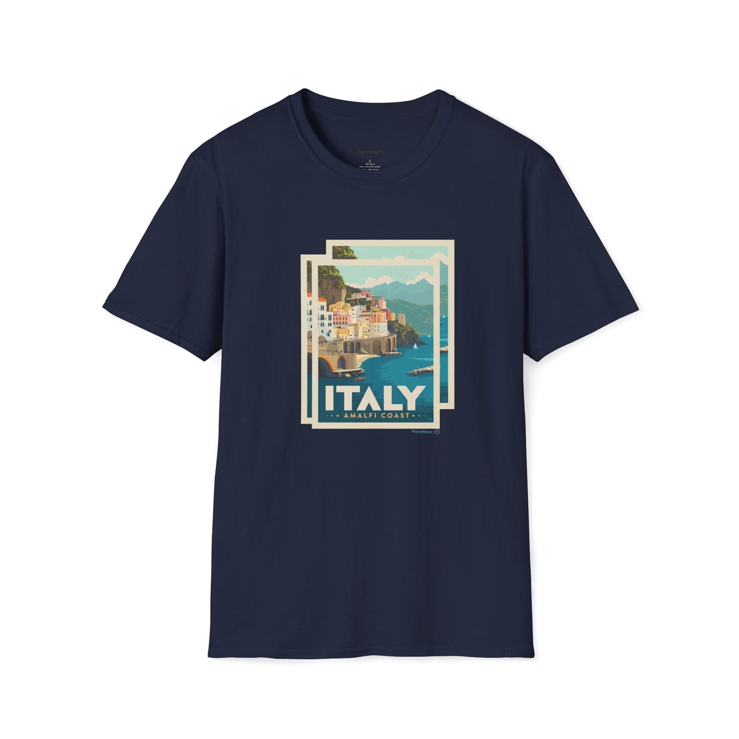 Unisex "ITALY Amalfi Coast" Soft-style Tee